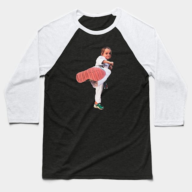 The Kick Baseball T-Shirt by Tio Jaime